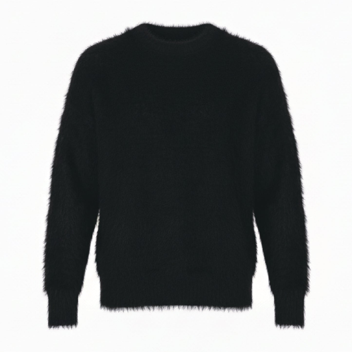 韓系雲絨毛  圓領針織毛衣