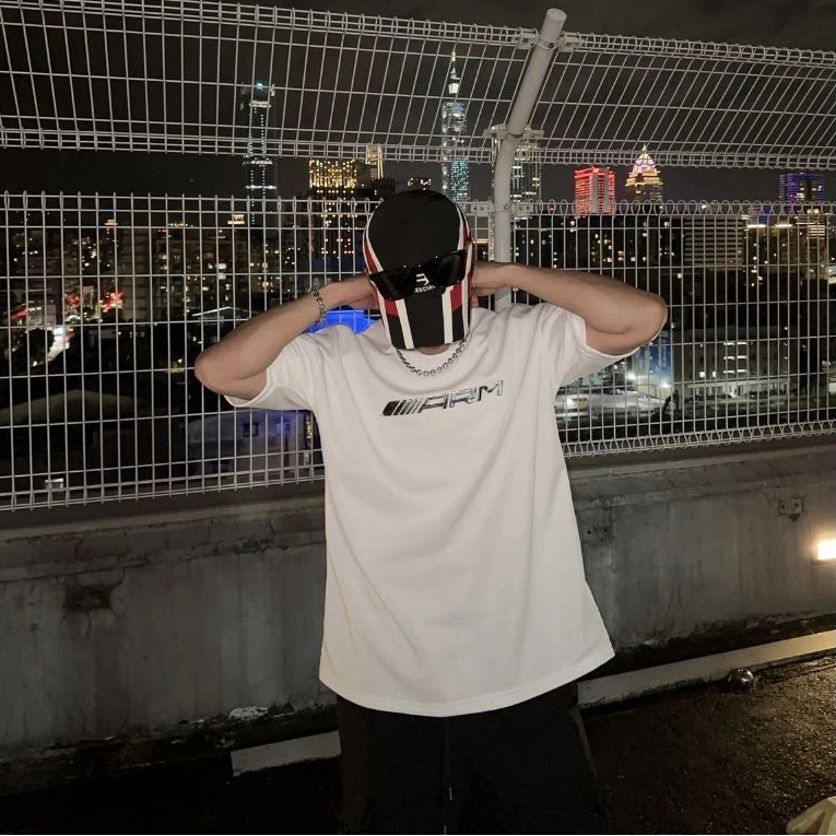 韓國 Boxy 液態金屬短袖【男版】