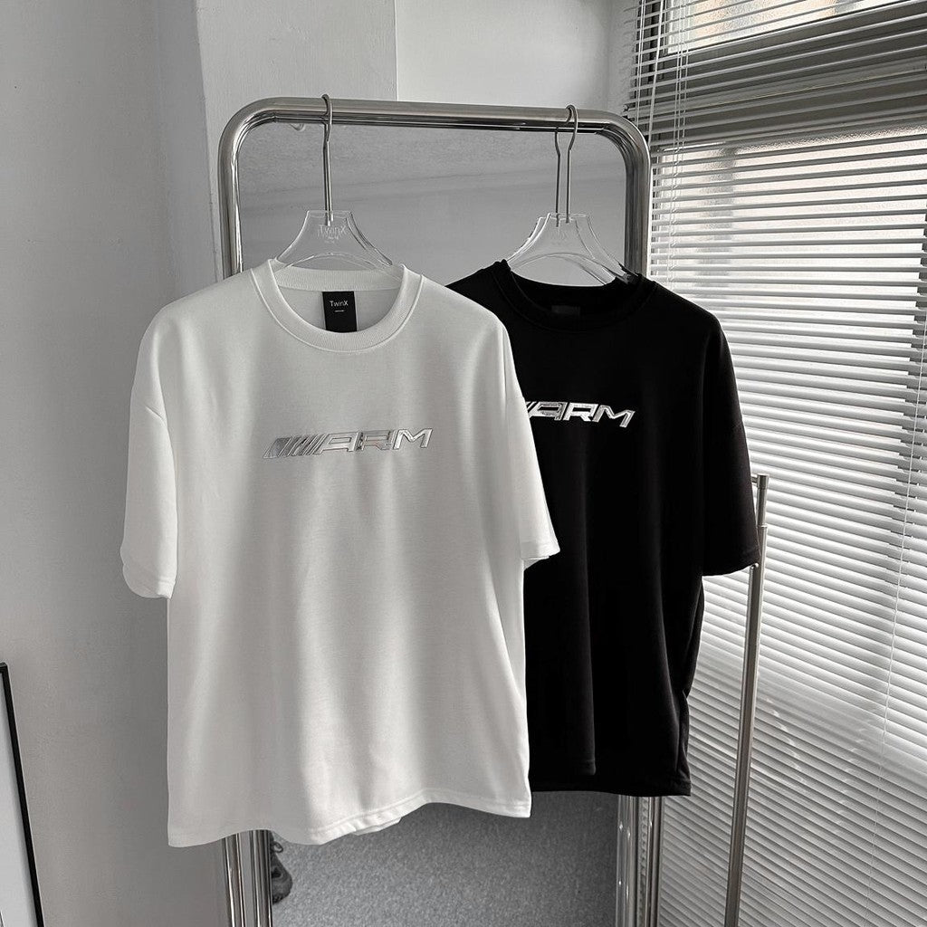 韓國 Boxy 液態金屬短袖【男版】