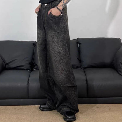 (少量現貨) 美式漸層豹紋 彎刀褲