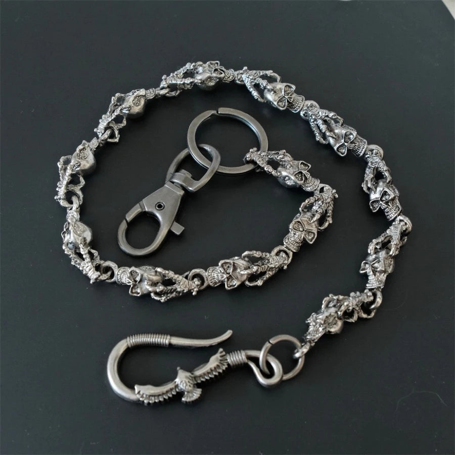 ALG 骷髏鷹爪小眾設計 褲鏈