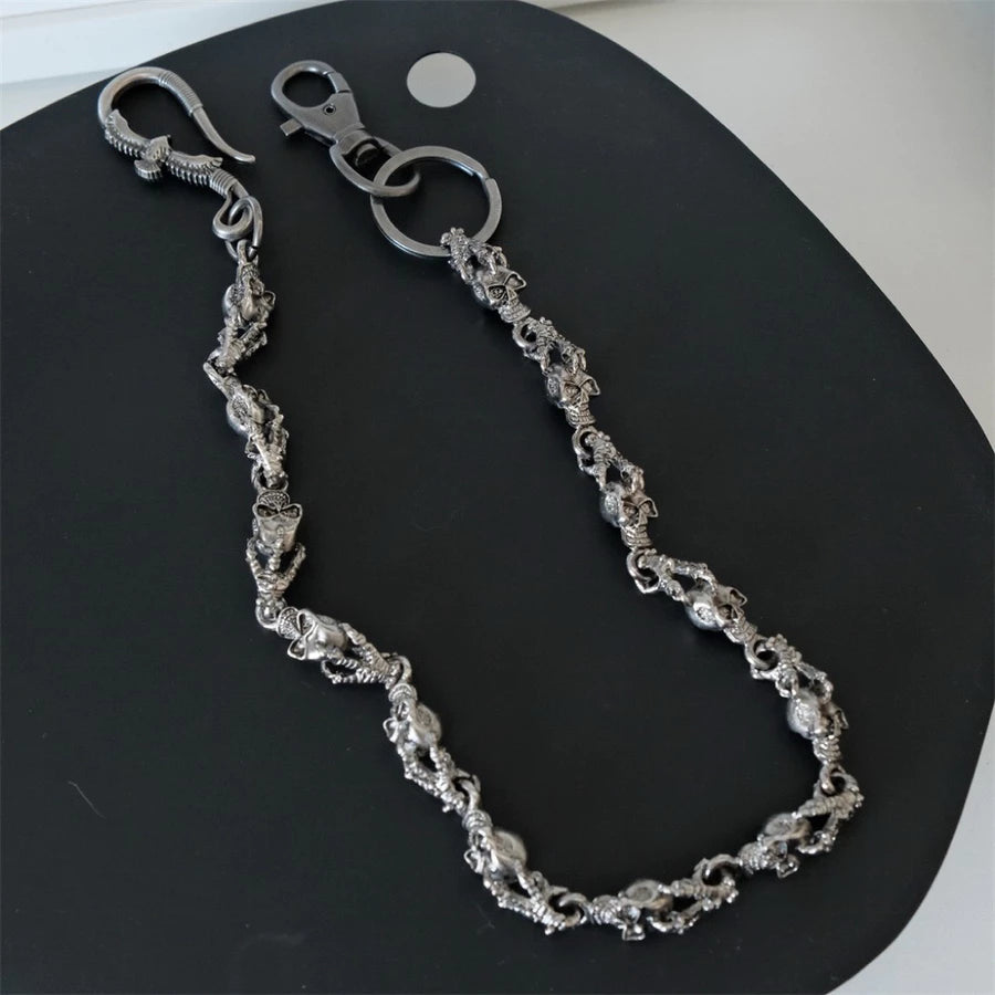 ALG 骷髏鷹爪小眾設計 褲鏈