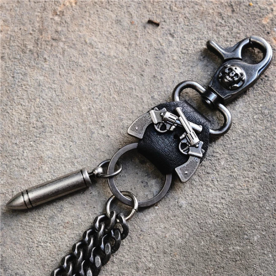 雙槍子彈 小眾設計褲鍊